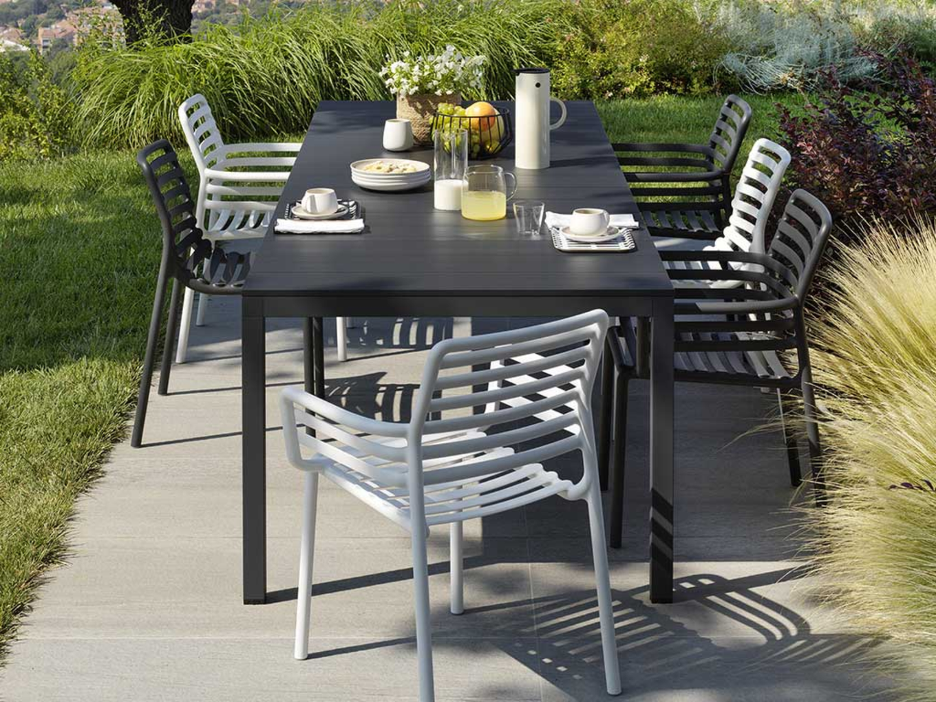 Tavolo Rio e 6 Sedie Doga