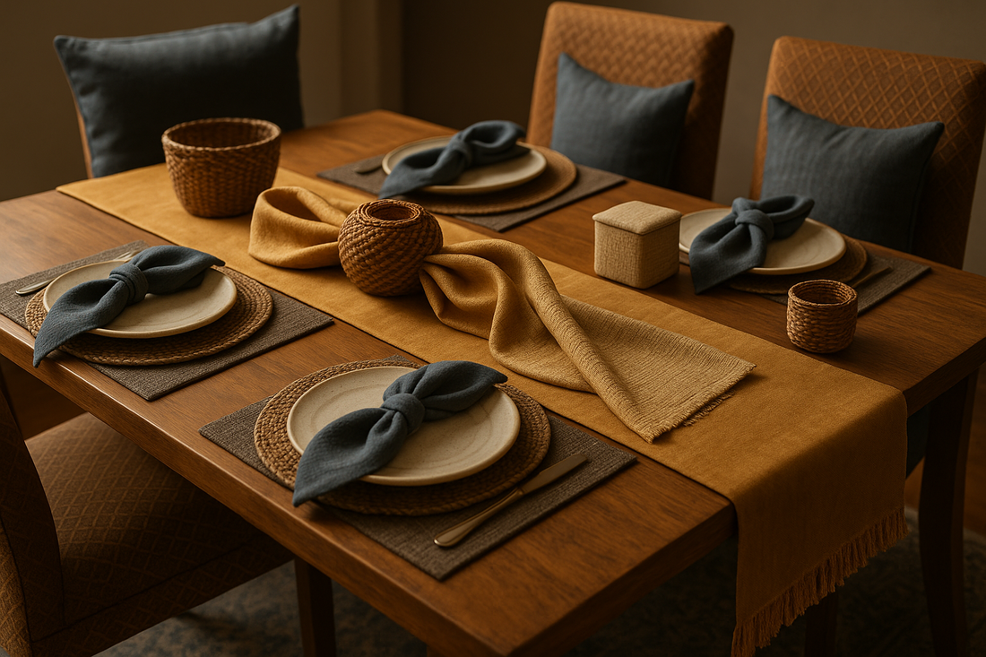 L'Arte di Apparecchiare: Come Trasformare la Tua Tavola con Runner, Cuscini e Tovaglioli