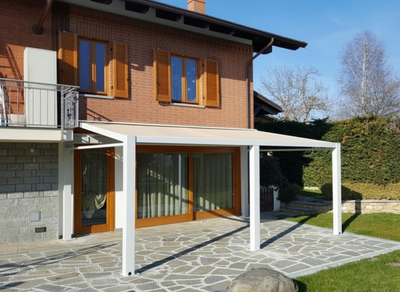 EOGRADA - Pergola con telo removibile