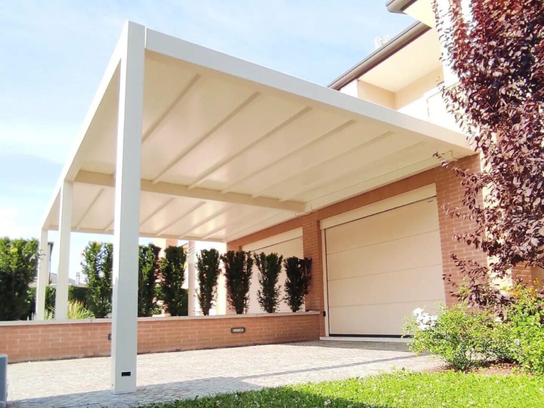 EOLINEA - Pergola con telo removibile