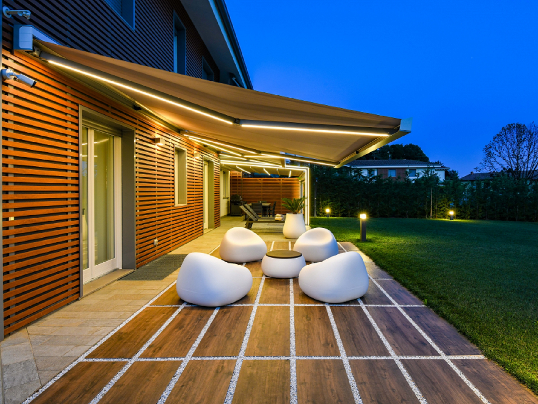 Qubica light - Tenda da Sole a Bracci