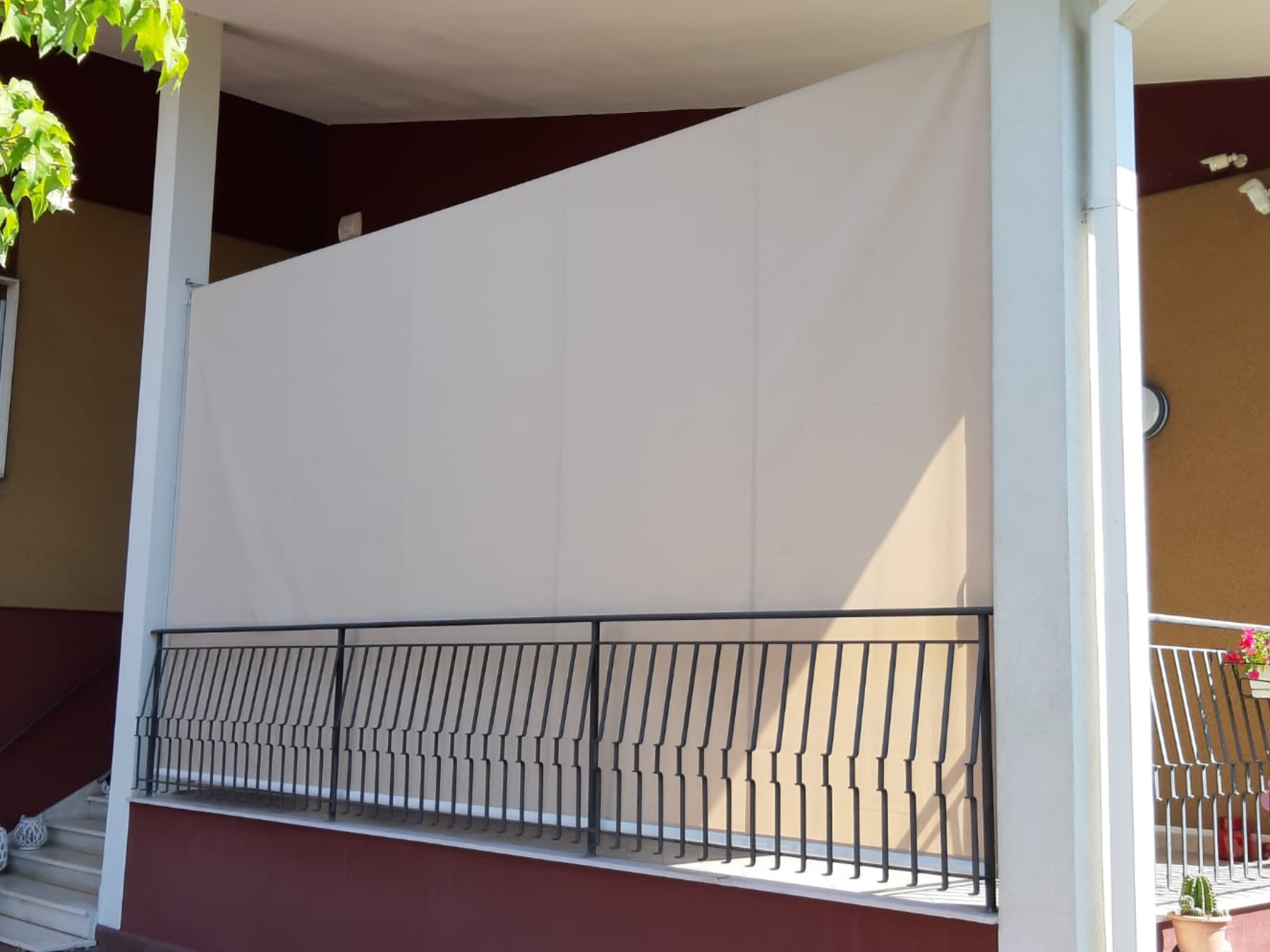 Tende a verticali libere senza cassonetto