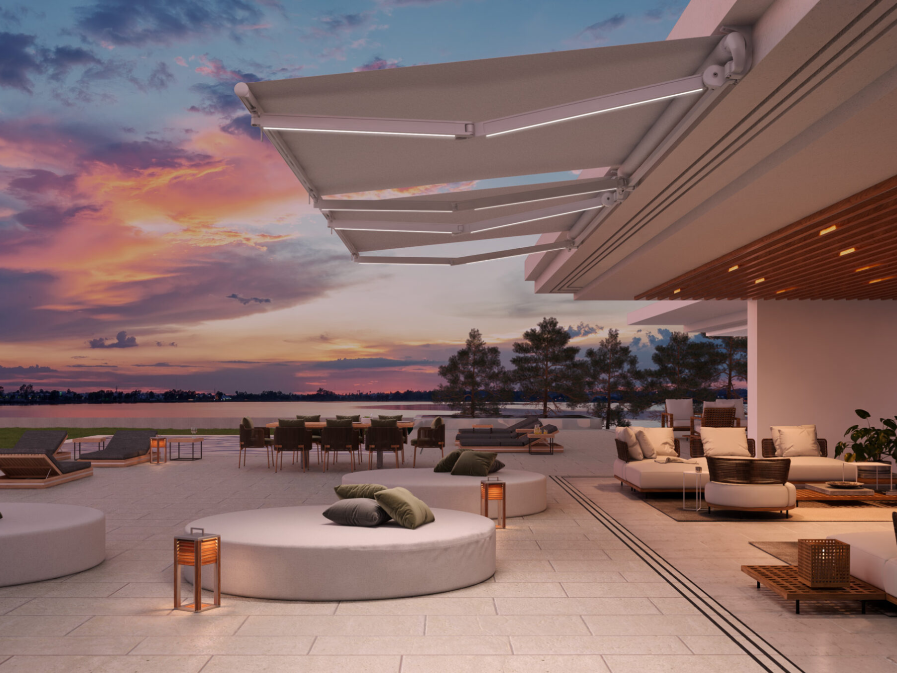 Venezia Gold - Tenda da Sole a Bracci