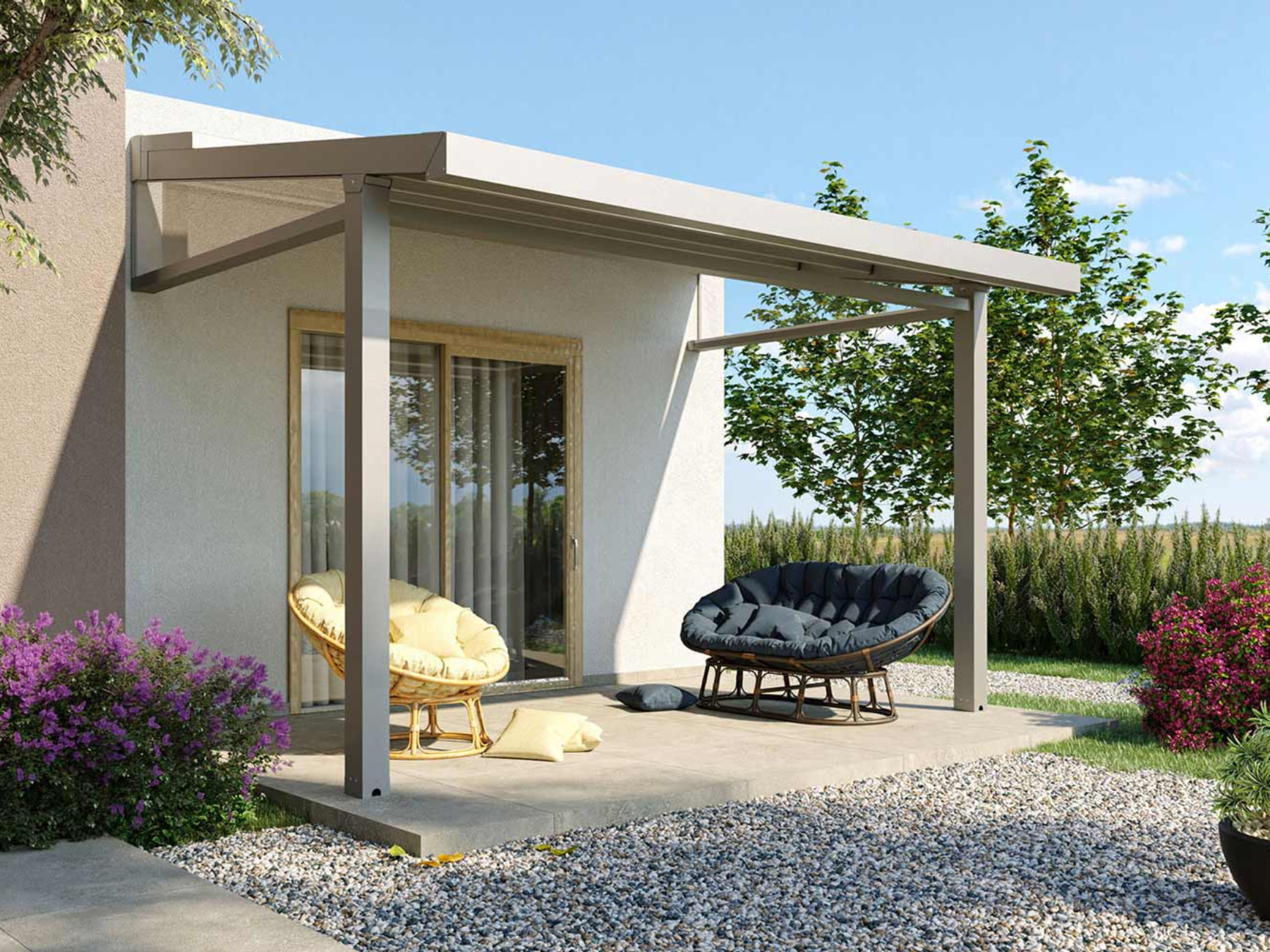 SKYCOVER - Pergola con Telo Retraibile