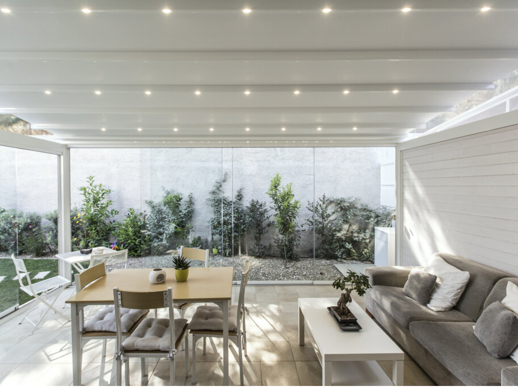 QUADRA - Pergola con Telo Retraibile