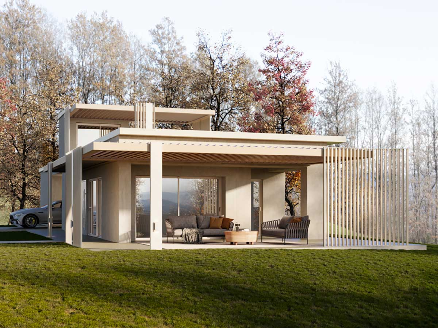 CODE- Pergola Bioclimatica