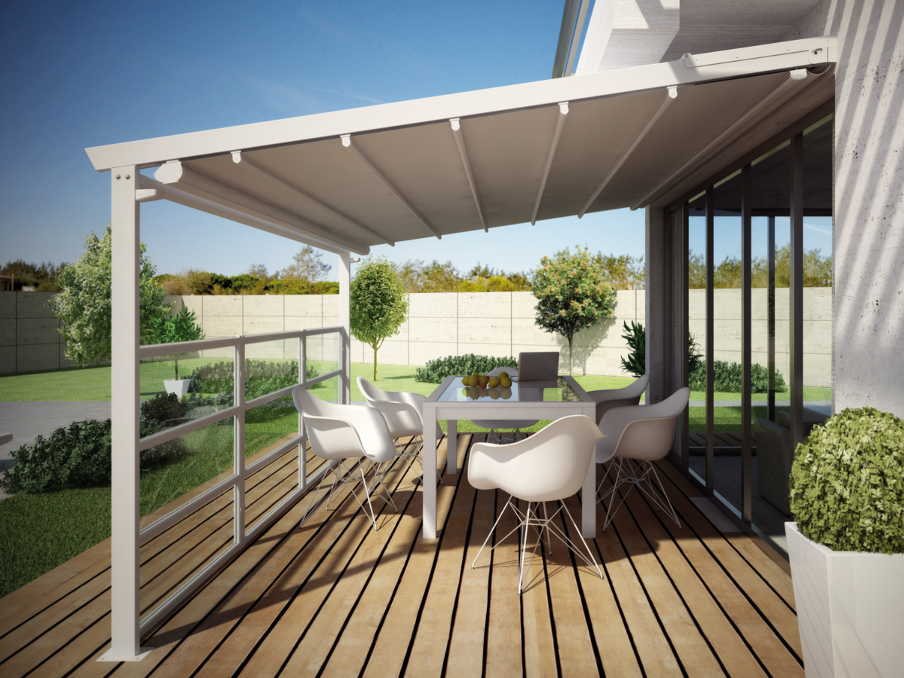Pergalpack - Pergola con Telo Retraibile