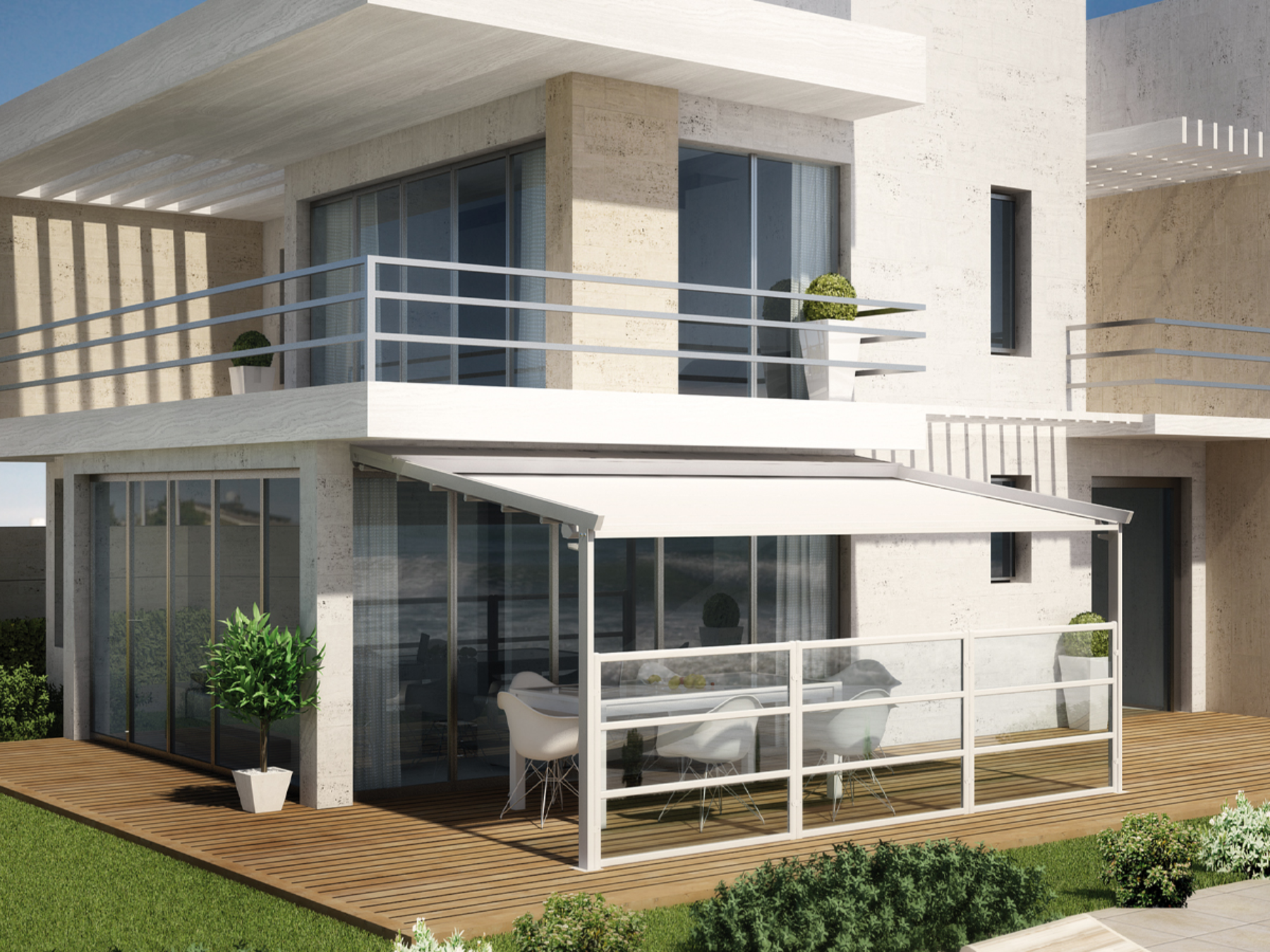 Pergalpack - Pergola con Telo Retraibile