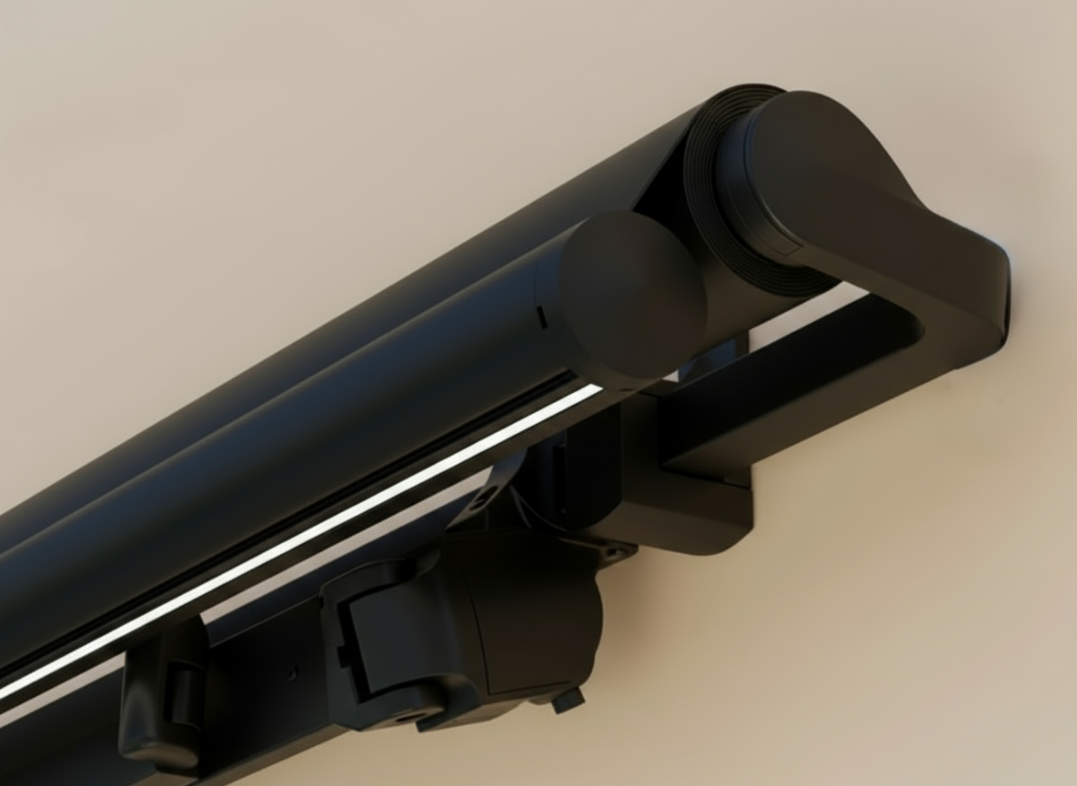 Tenda senza cassonetto con sfondo omogeneo